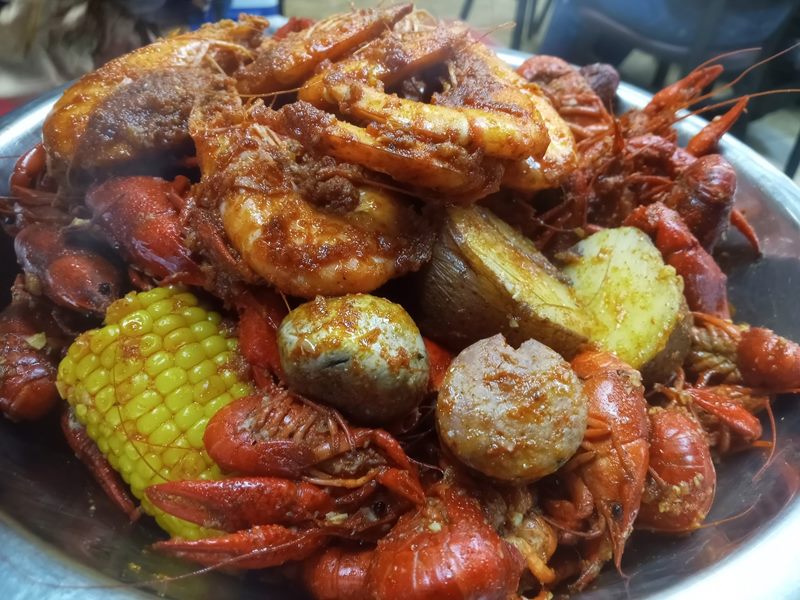 Crabby Crawfish food
